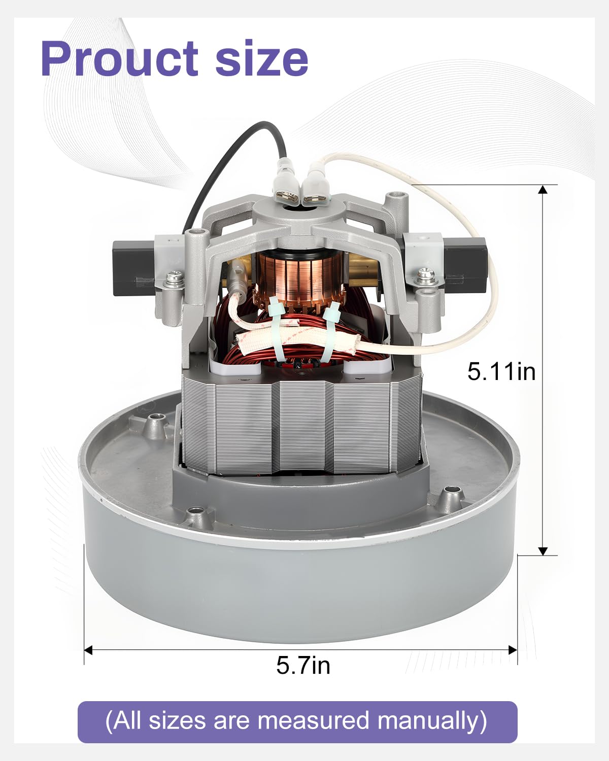 Amazon.com: 836099 834036 Vacuum Motor Compatible with proteam